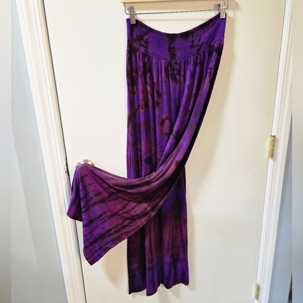 Wide-leg Lounge Pants - Picture 2 of 4
